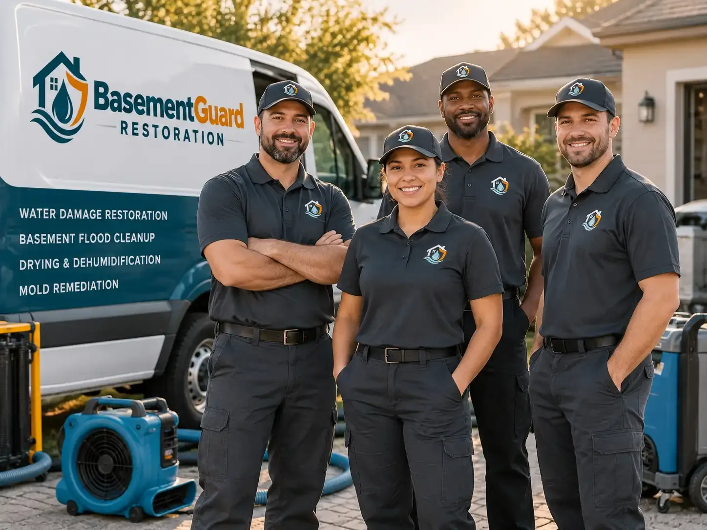 Basement Water Damage Restoration company in Vaughnsville, OH